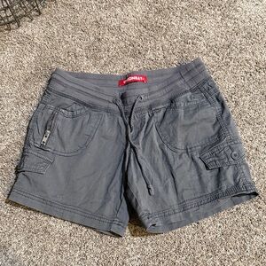 UNIONBAY Women's Gray Cargo Shorts
